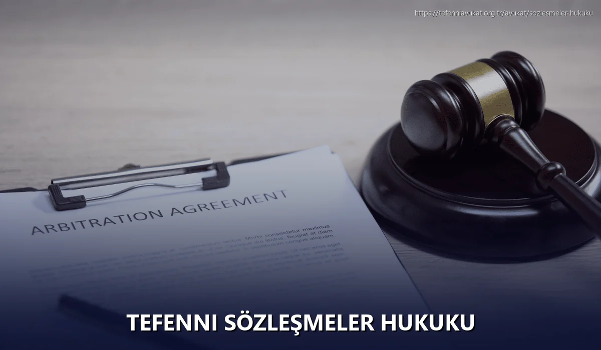 Tefenni Sözleşmeler Hukuku